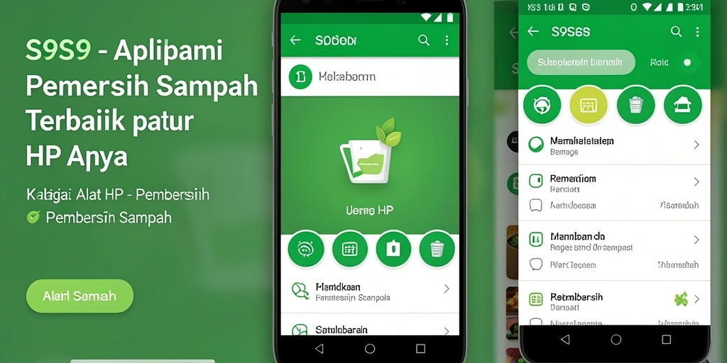 Tampilan antarmuka S9S9 yang sederhana dan mudah digunakan.